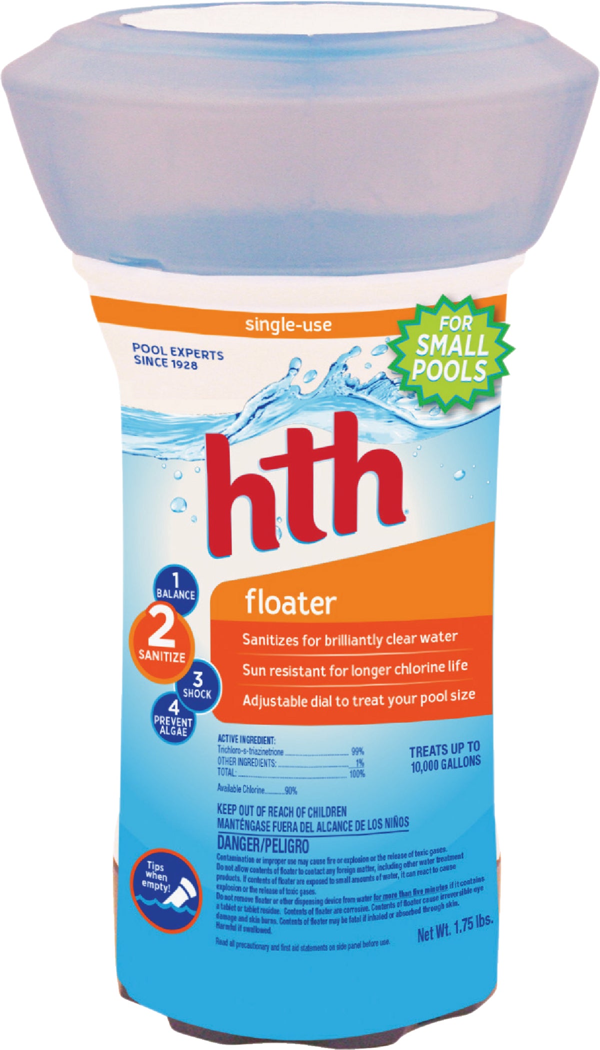 Buy HTH SingleUse Floater Chlorine Dispenser 1.75 Lb.