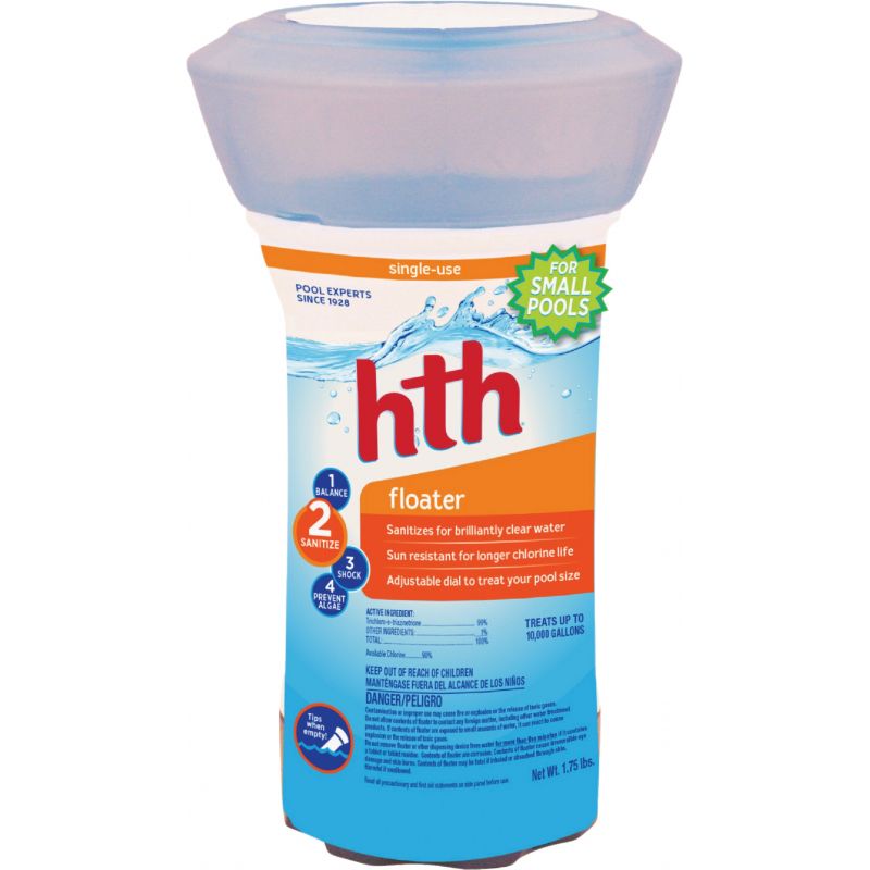 HTH Single-Use Floater Chlorine Dispenser 1.75 Lb.
