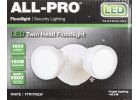 All-Pro 20W LED Floodlight Fixture White