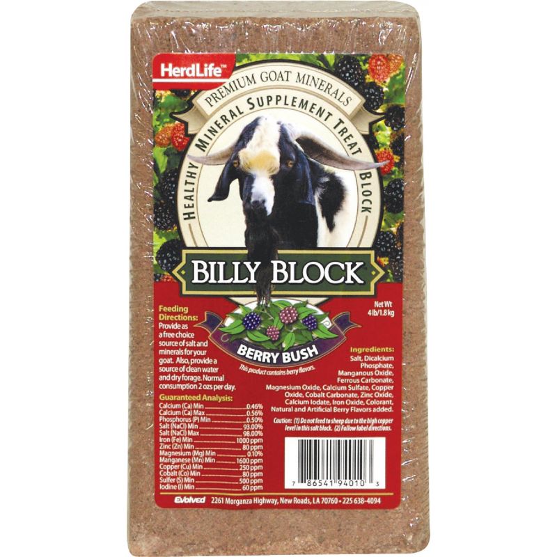 Herdlife Billy Block Supplement Treat Mineral Block