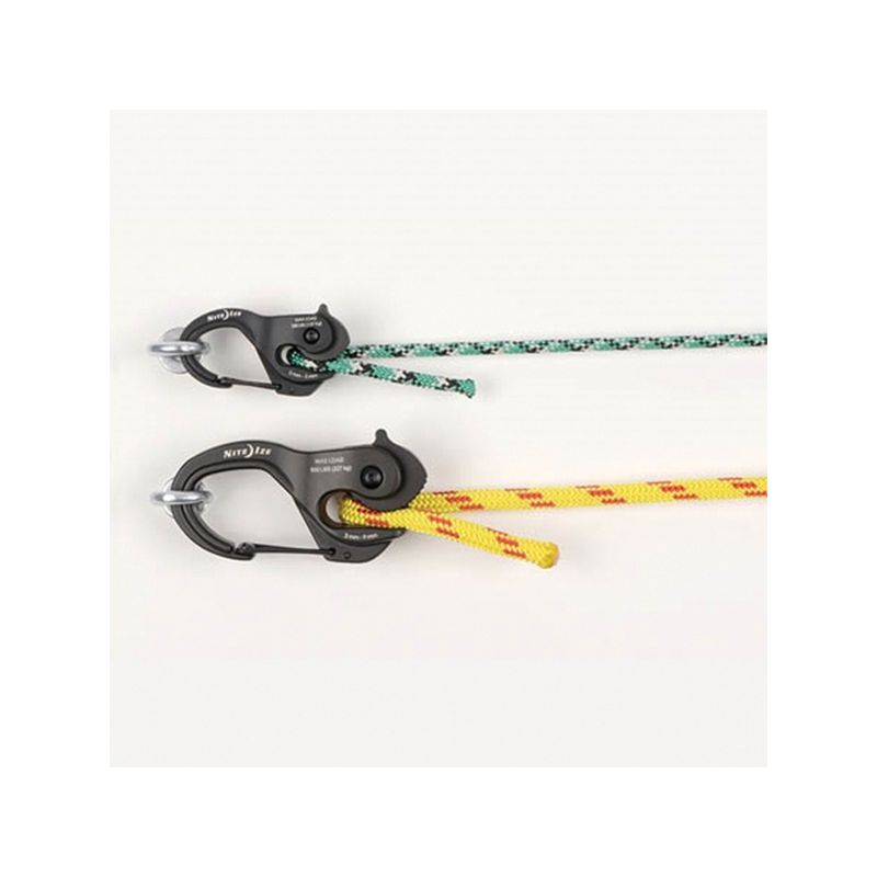 Nite Ize CamJam XT NCJLA-01-R3 Rope Tightener, Aluminum, For: 1/16 to 3/16 in Rope Size