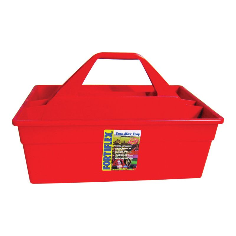 Fortex-Fortiflex 1300702 Tool Carrier Tote, 22 in L, 27 in W, Red Red