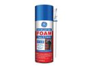 GE Gaps and Cracks 2844271 Insulating Foam, White, 7 to 10 min Functional Cure, 12 fl-oz Aerosol Can White (Pack of 12)