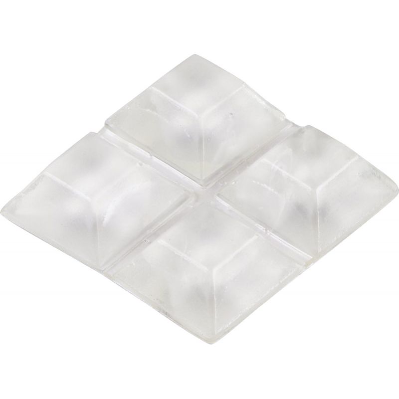 Do it Self-Adhesive Bumper Pad 3/4 In., Opaque
