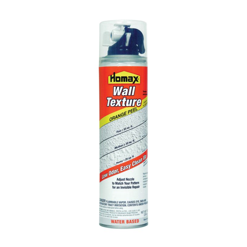 Homax 4091-06 Wall Texture, Liquid, Ether, Gray/White, 10 oz Aerosol Can Gray/White