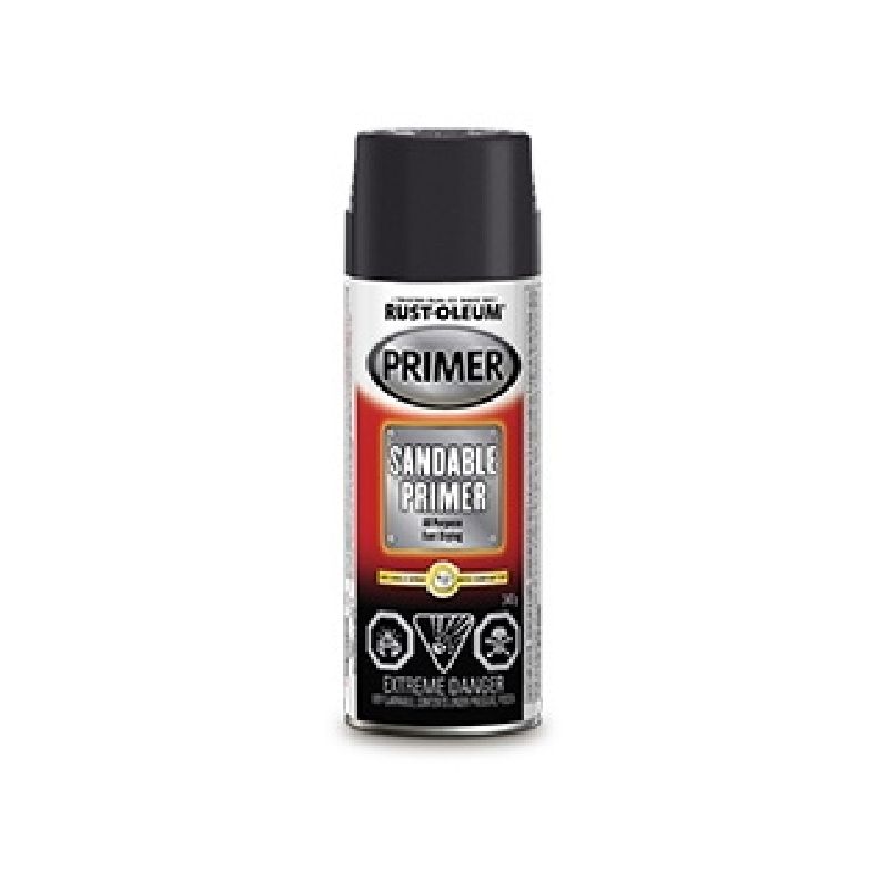 Buy Rust-Oleum 257737 Spray Primer, Black, 340 g, Can Black