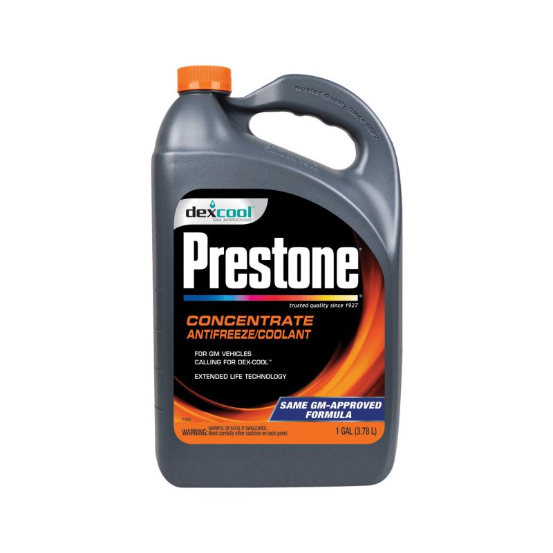 Prestone Dex-Cool AF-888P Anti-Freeze and Coolant Concentrate, 1 gal, Orange Orange (Pack of 6)