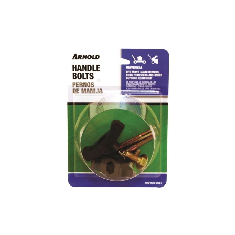 ARNOLD 490-900-0061 T-Handle Knob and Bolt, For: Most Lawn Mowers, Snow Throwers and Other Outdoor Equipment