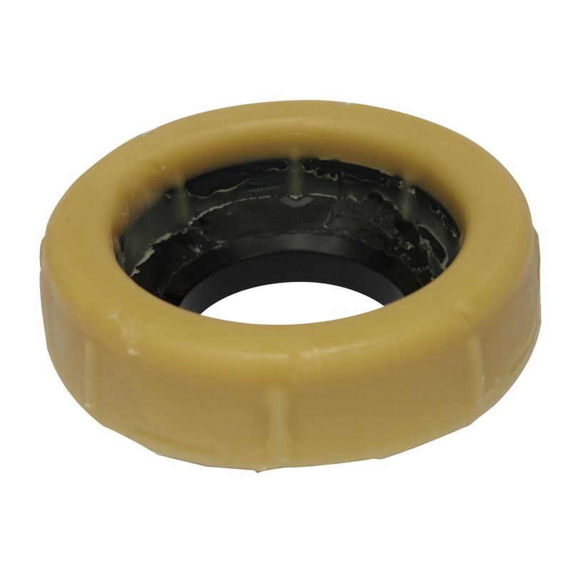 Keeney K836-2 Toilet Wax Gasket, Honey Yellow, For: 3 in or 4 in Waste Lines Honey Yellow