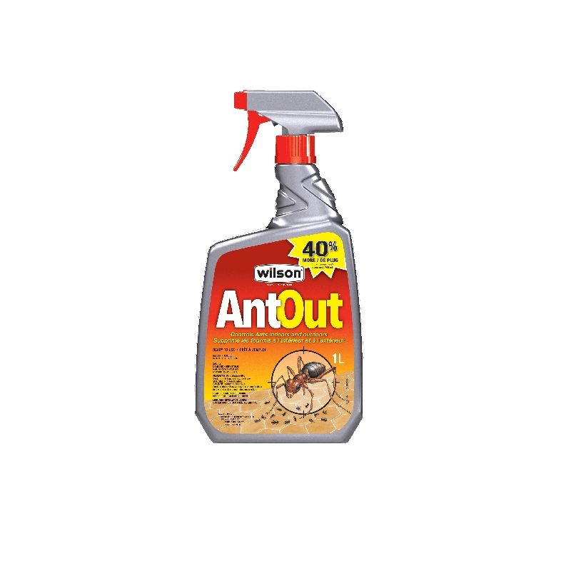Wilson 7303780 Ant Killer, Liquid, Spray Application, Ant Hills, Runways, 1 L