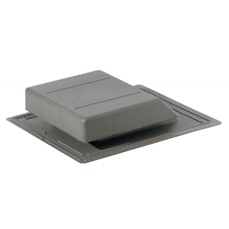 Airhawk 61 In. Plastic Slant Back Roof Vent Weatherwood (Pack of 6)