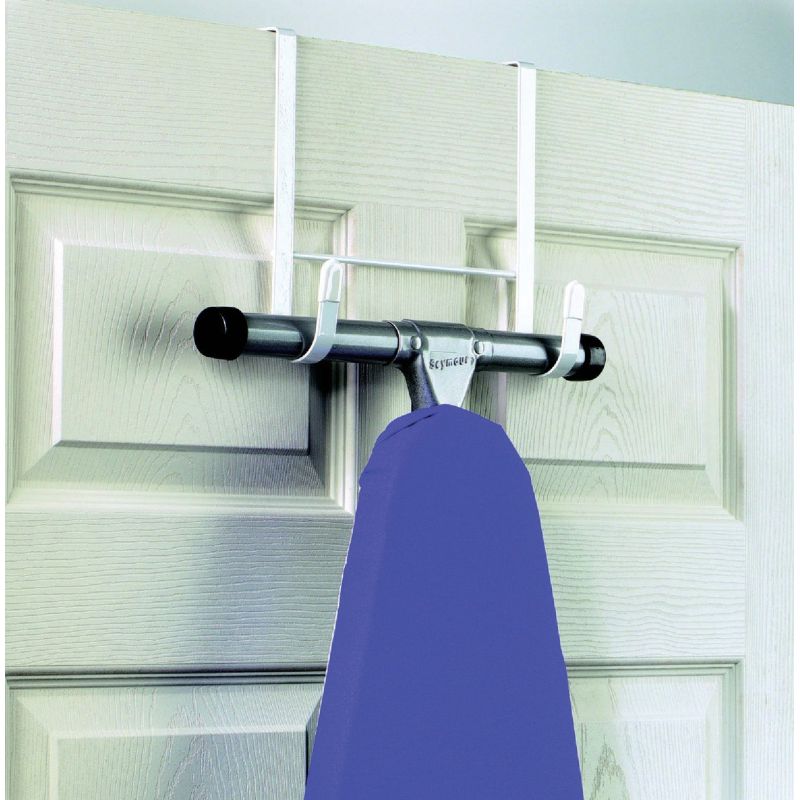 Spectrum Over The Door Ironing Board Holder White