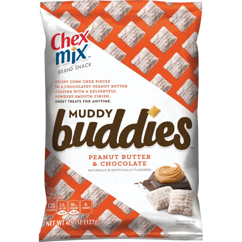 Chex Mix Muddy Buddies Snack Mix 4.5 Oz. (Pack of 7)