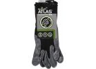 Showa Atlas Nitrile Coated Glove L, Gray &amp; Black