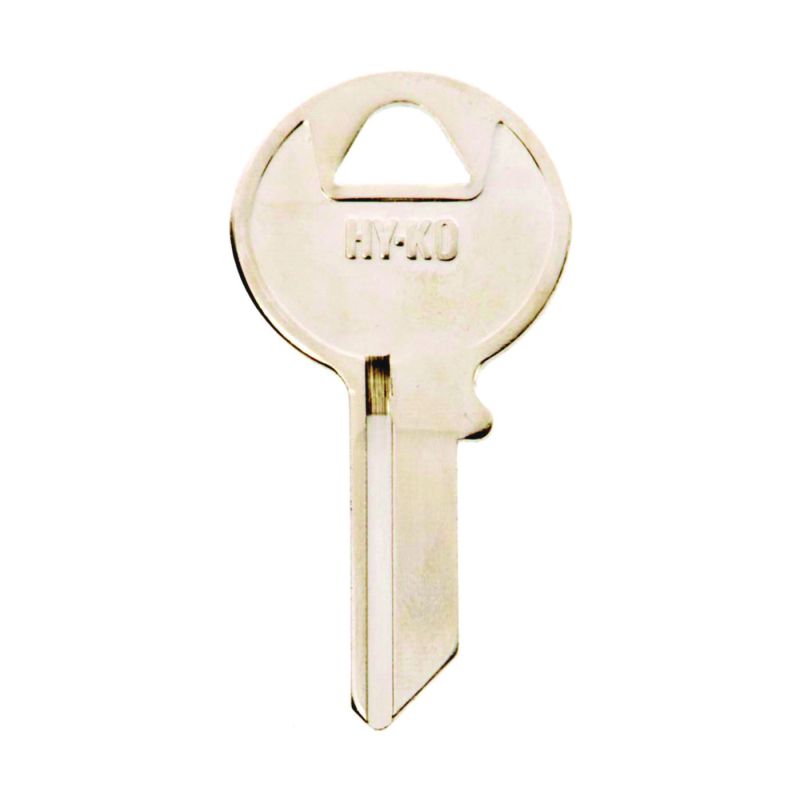 Hy-Ko 11010CG17 Key Blank, Brass, Nickel, For: Chicago Cabinet, House Locks and Padlocks (Pack of 10)