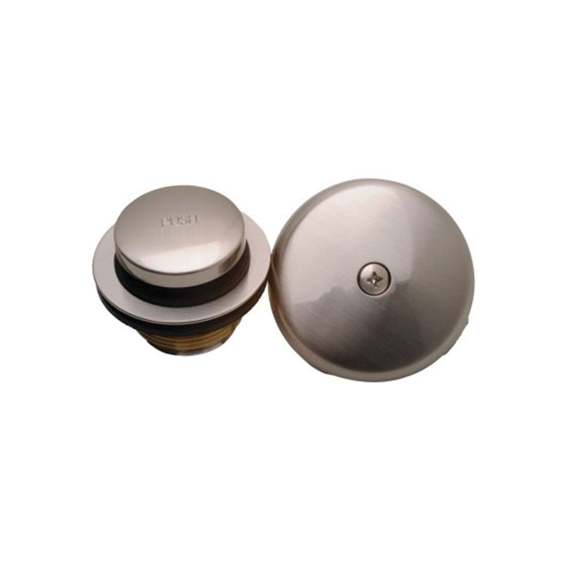 Moen M-Line Series M9211 Drain Waste and Overflow Trim Kit, Brushed Nickel, For: 1-3/8 and 1-1/2 in Drains