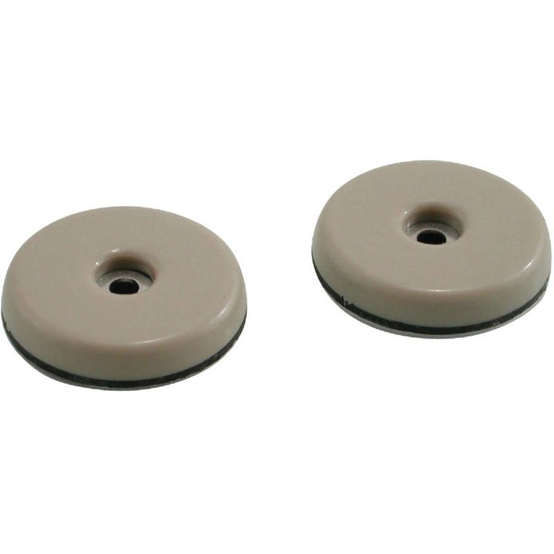 Do it Screws Or Adhesive Slide Glide 2-1/2 In., Gray