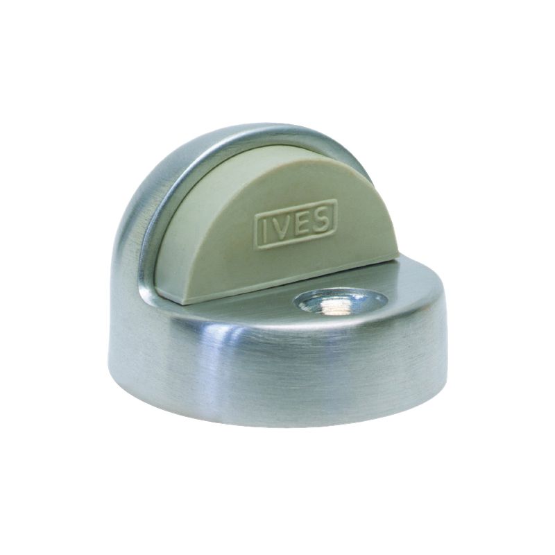 Schlage 438-PA28 Dome Stop, 1-3/4 x 2 in Dia Base, Aluminum