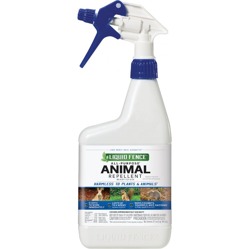 Liquid Fence All-Purpose Animal Repellent 32 Oz., Trigger Spray