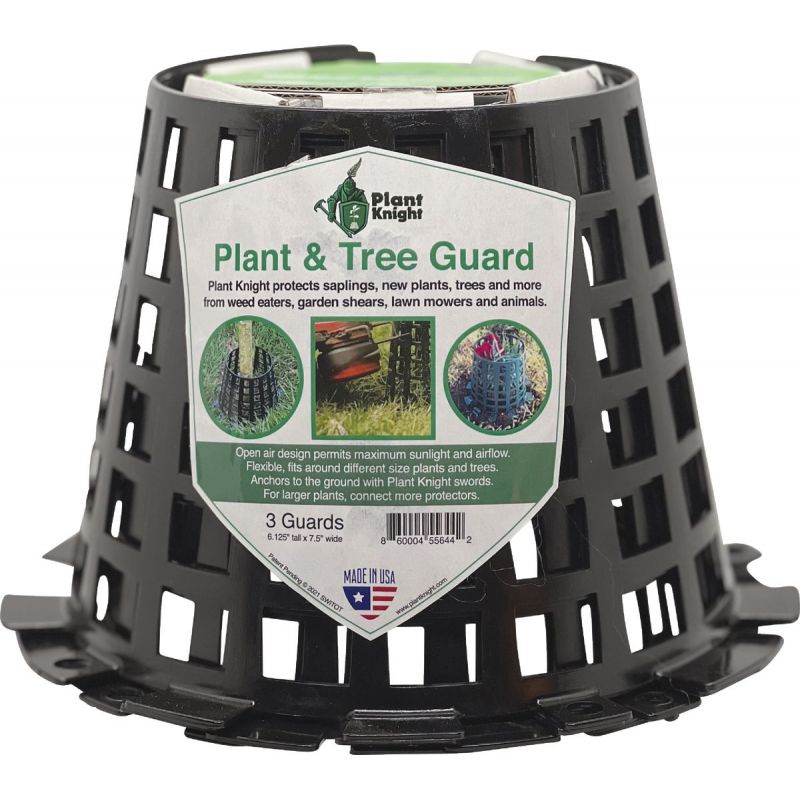Plant Knight Plant &amp; Tree Guard Black