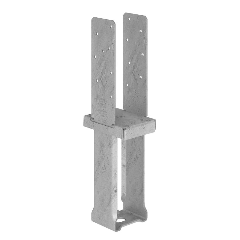 Simpson Strong-Tie CBSQ CBSQ46-SDS2 Column Base, 4 x 6 in Post, Stainless Steel, Galvanized (Pack of 9)