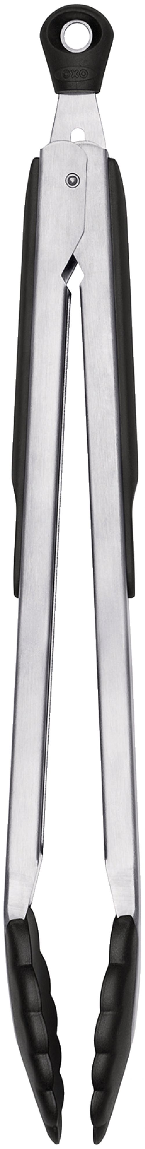OXO Good Grips 12 In. Stainless Steel Tongs with Nylon Heads