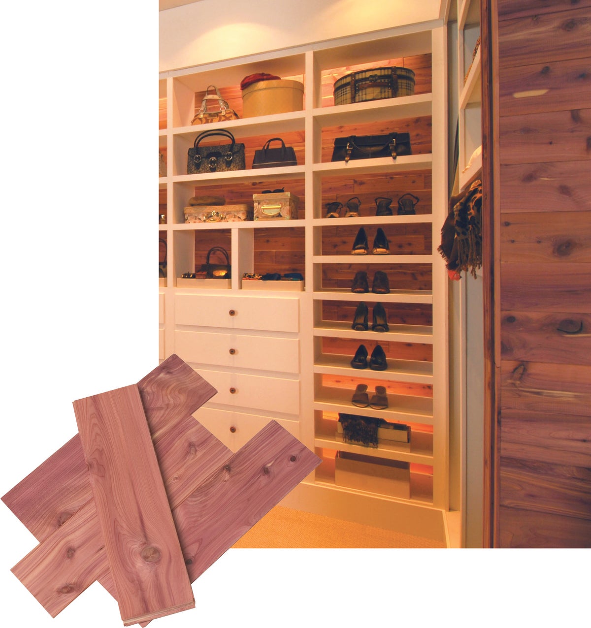 Cedar Planks - CedarSafe Natural Closet Liners