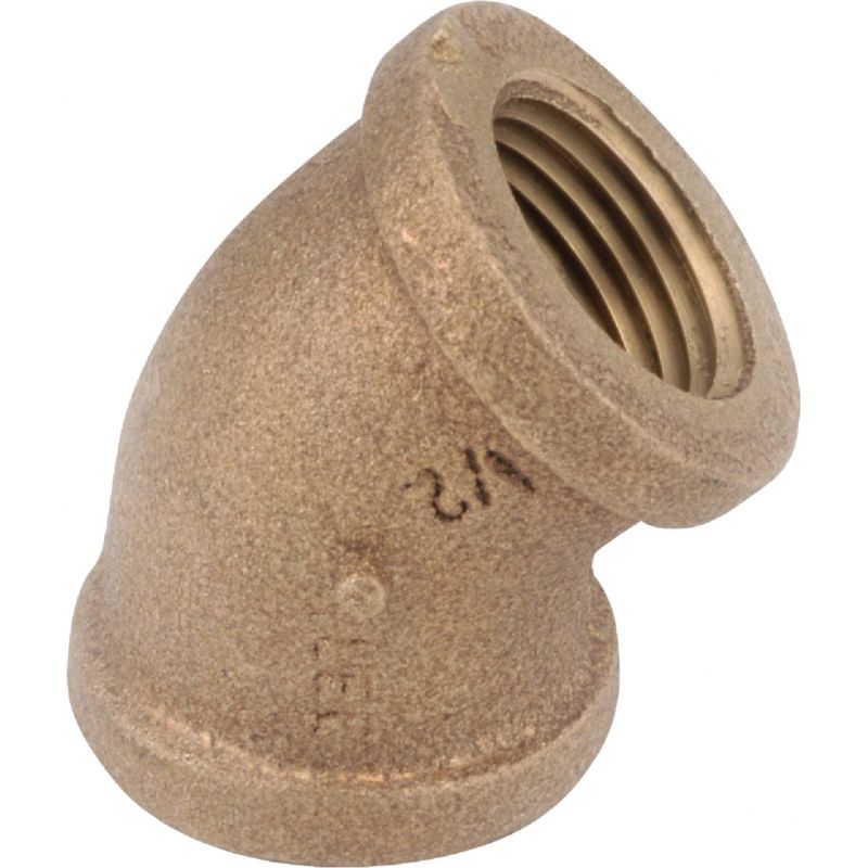 Anderson Metal 45 Deg. Red Brass Elbow 1/8&quot;