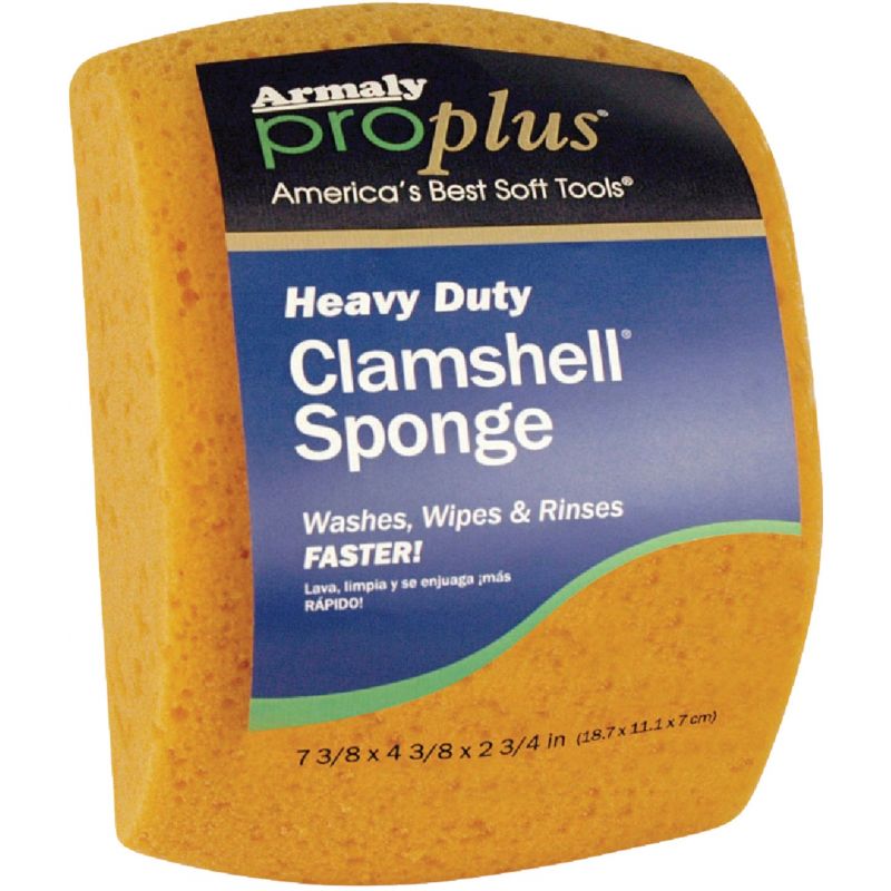 Armaly ProPlus Heavy Duty Clamshell Sponge Yellow