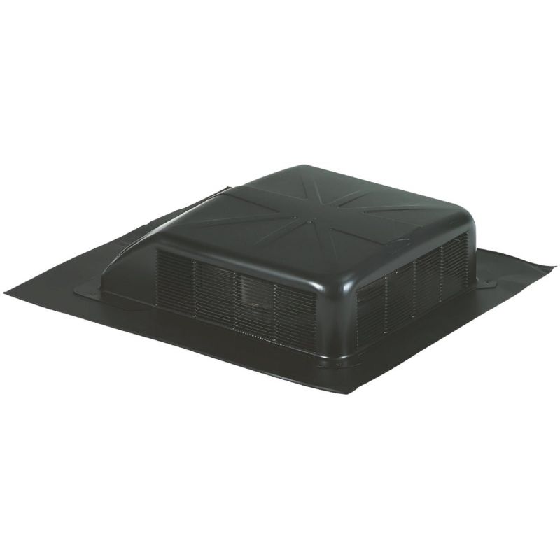 Airhawk 50 In. Galvanized Slant Back Roof Vent Black (Pack of 6)