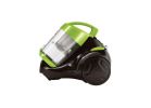 Bissell Zing 2156A Bagless Canister Vacuum, 2 L Vacuum, 3-Stage Filter, 16 ft L Cord, Black/Citrus Lime