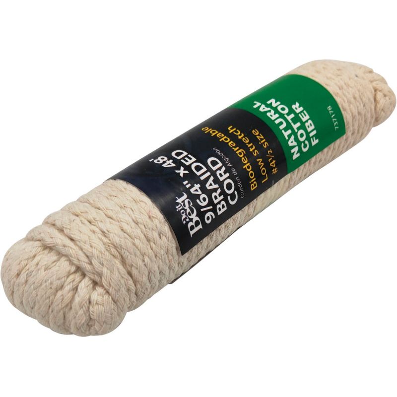 Buy Do it Best Braided Cotton Cord Natural