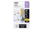 Feit Electric BP35MC/830/LED LED Bulb, Linear, T4 Lamp, 35 W Equivalent, E11 Lamp Base, Dimmable, Warm White Light