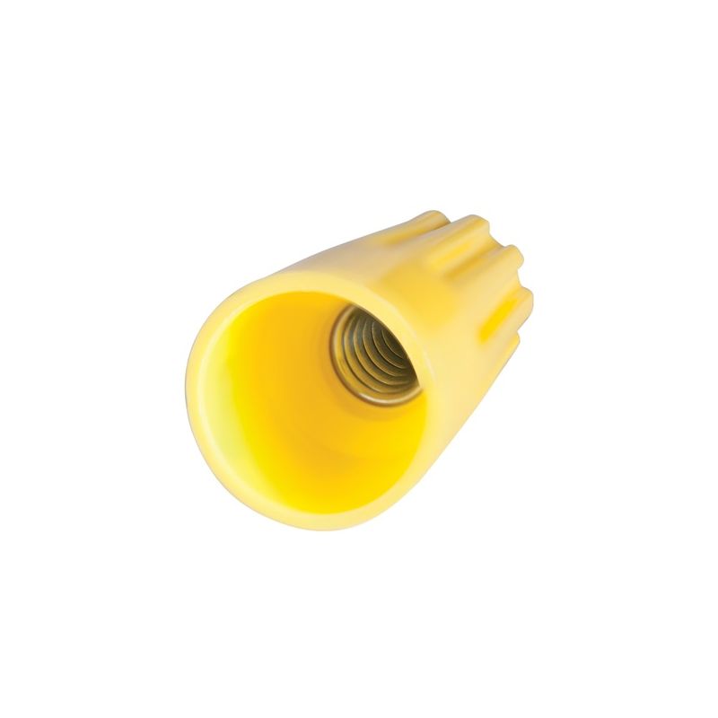 Gardner Bender WireGard GB-4 10-004 Wire Connector, 18 to 10 AWG Wire, Steel Contact, Polypropylene Housing Material, Yellow Yellow