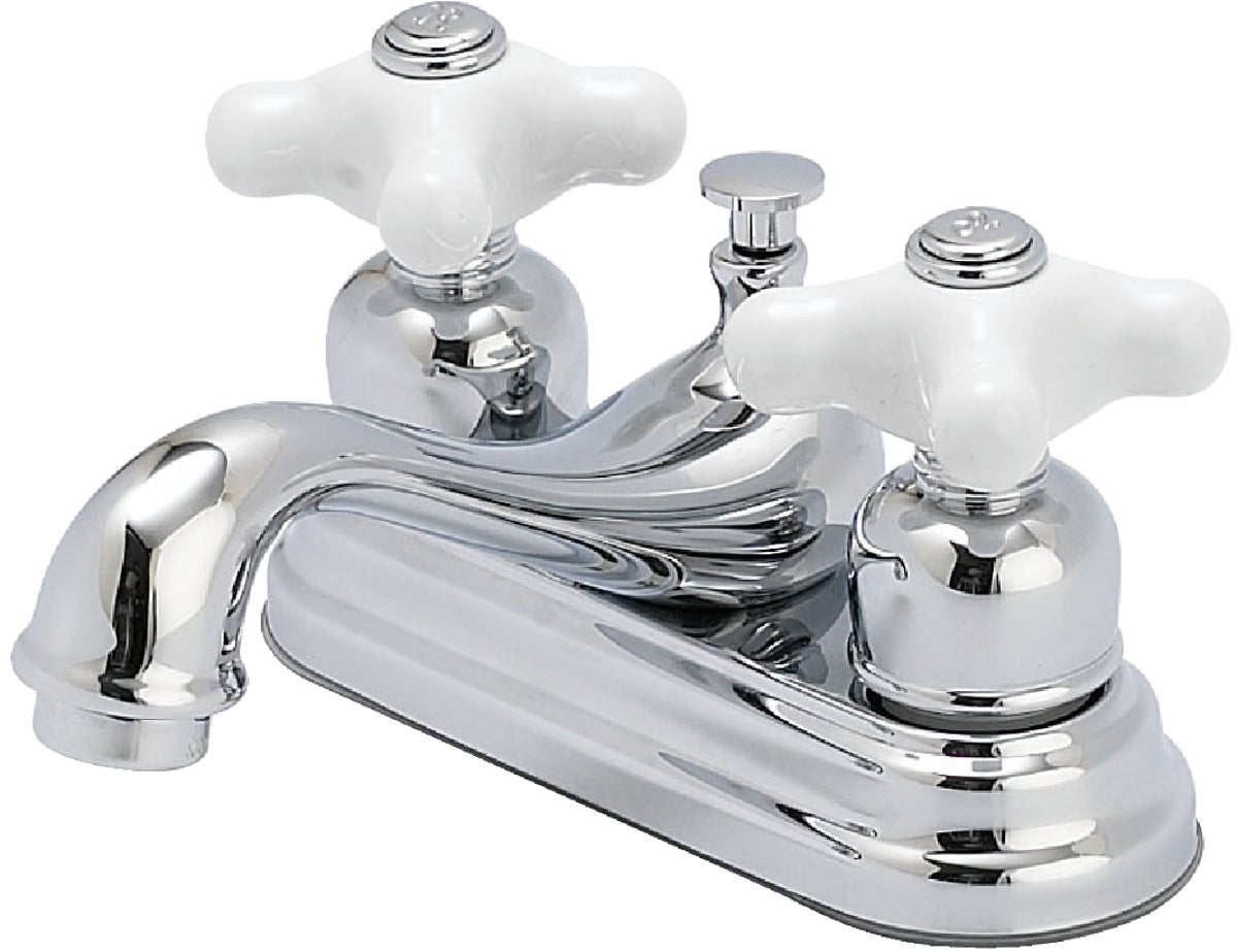 cross handle bathroom sink faucet