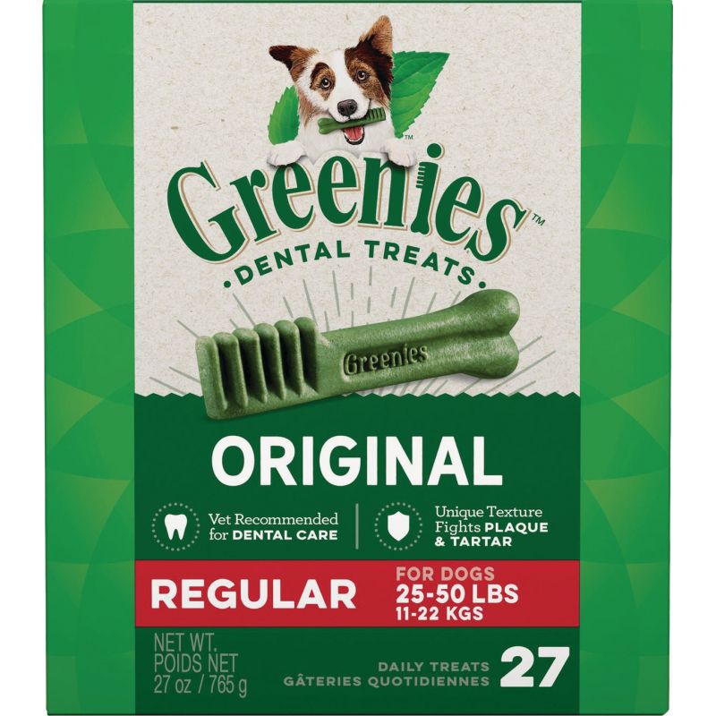 Greenies Dental Chew Dog Treat 27 Oz.