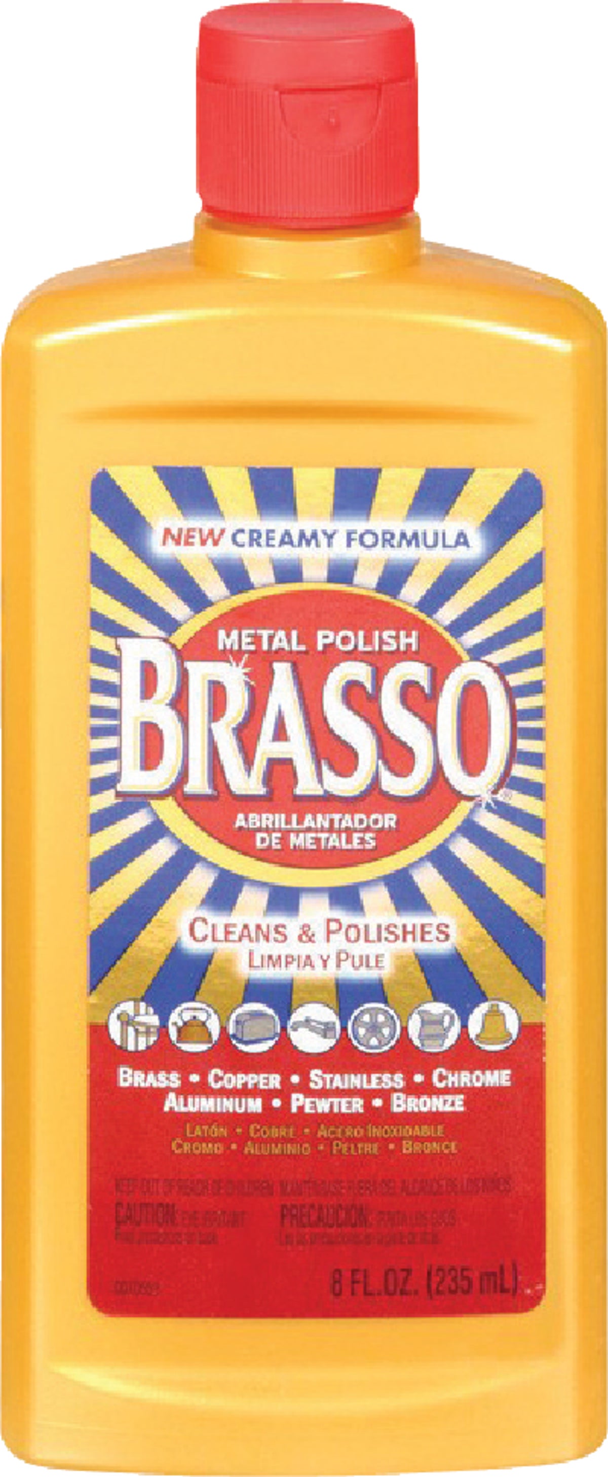 Brasso Metal Polish ~ 8 oz