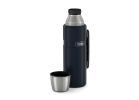 Thermos Stainless King SK2010MDB4 Beverage Bottle, 40 oz Capacity, Stainless Steel, Midnight Blue 40 Oz, Midnight Blue