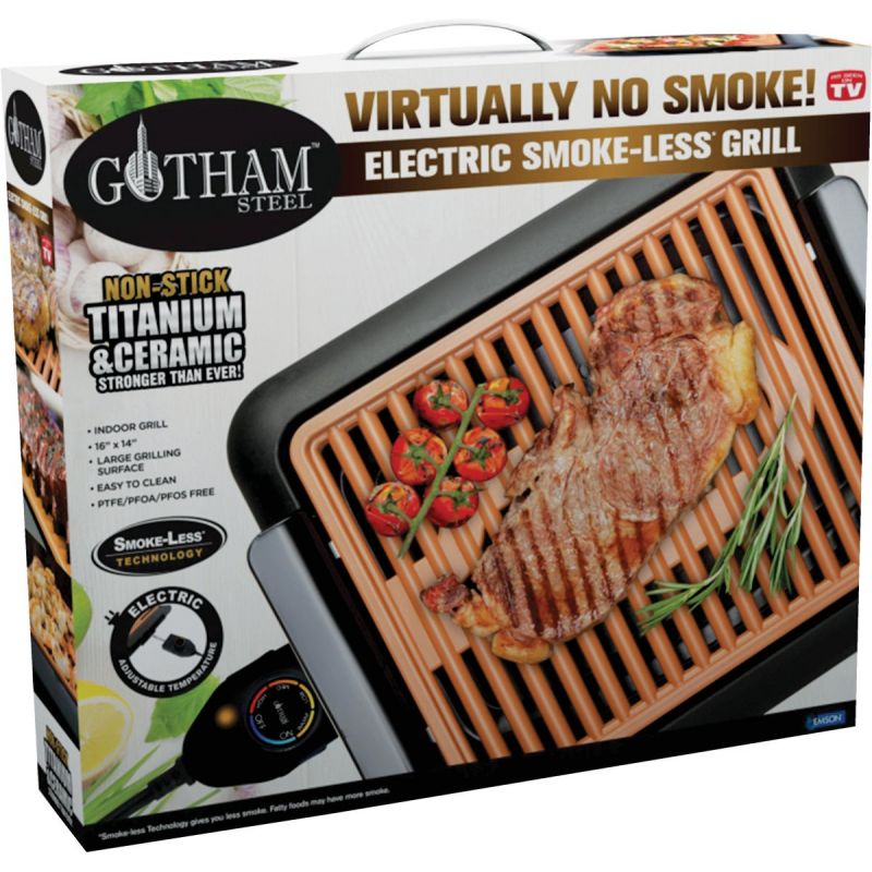 Buy Gotham Steel Smokeless Electric Grill Copper