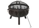 Outdoor Expressions 24 In. Flame Fire Pit Antique Bronze