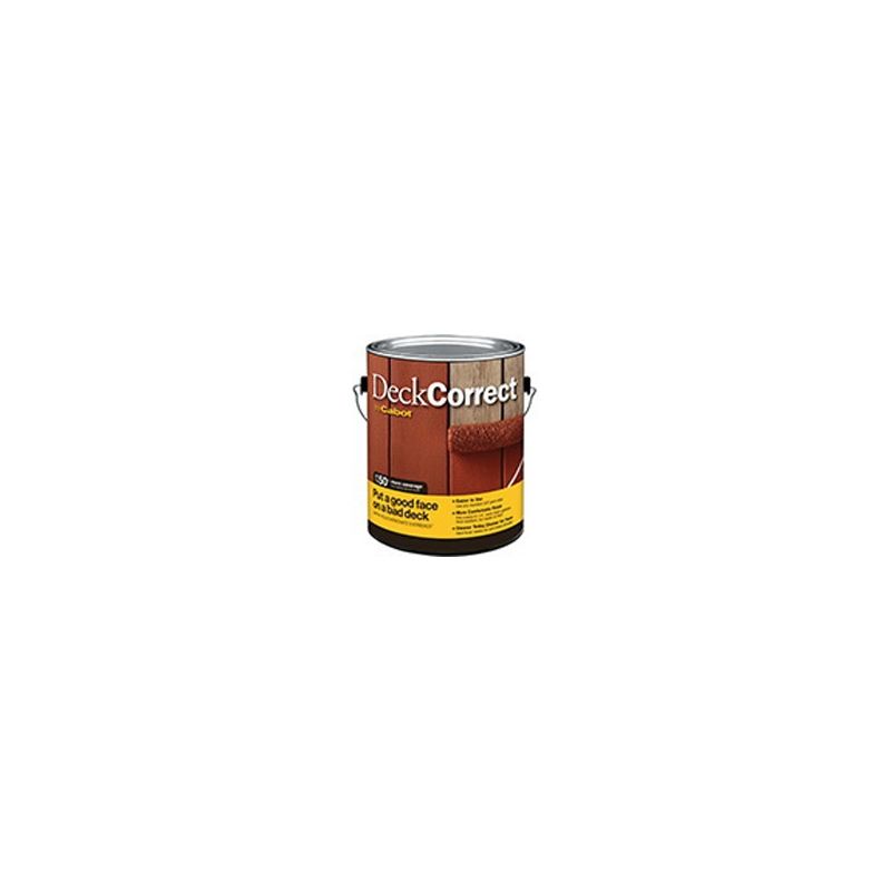 Cabot Deck Correct 25200 Series 142.0025200.007 Deck Stain, Liquid, 1 gal, Can