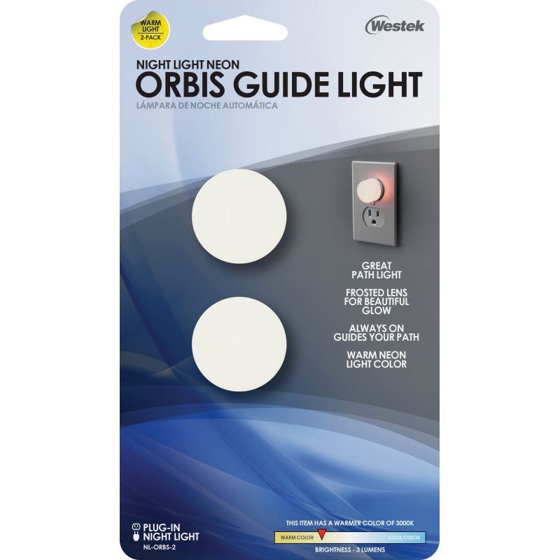 Westek Orbis Guide Light White