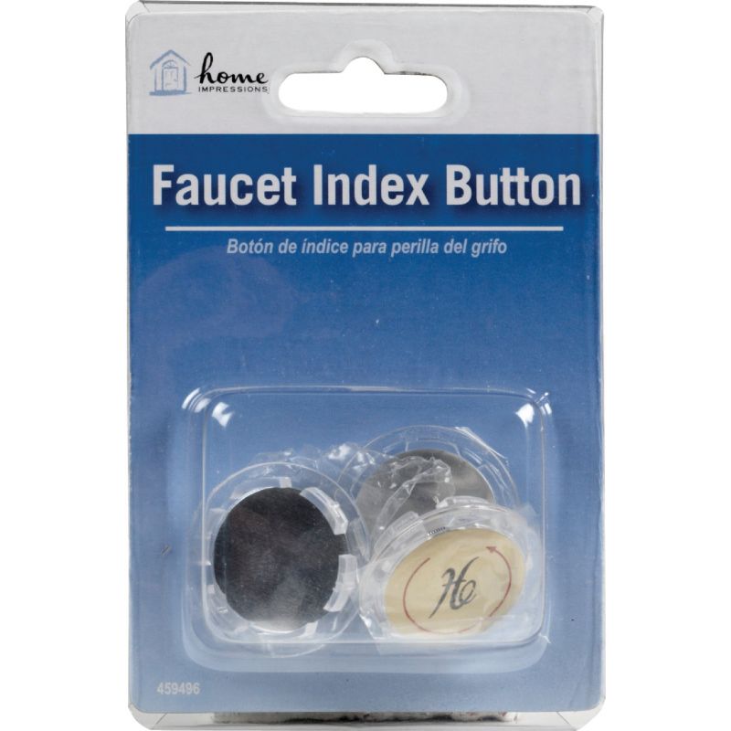 Home Impressions Acrylic Faucet Index Handle Button