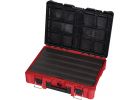 Milwaukee PACKOUT Toolbox with Foam Insert w/One-Key Black/Red