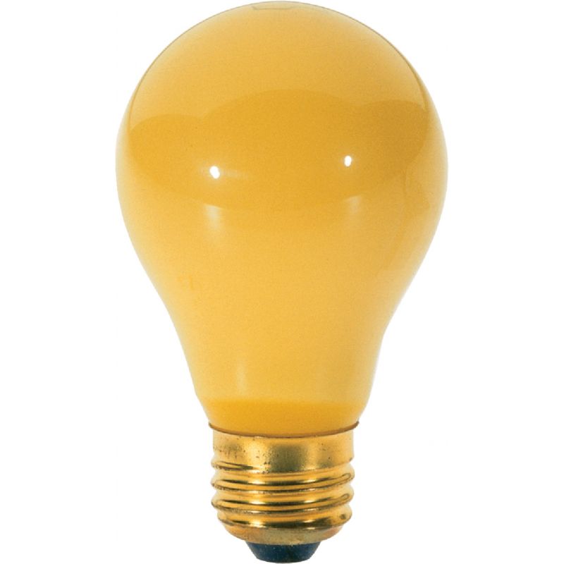 Satco A19 Incandescent Bug Light Bulb
