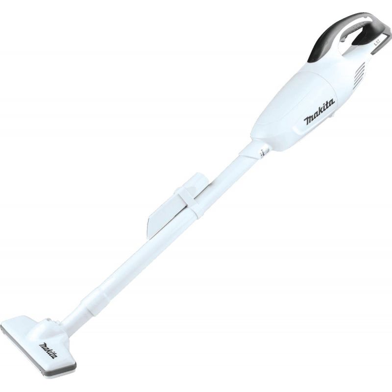 Makita 18V Cordless Bagless Compact Stick Vacuum Cleaner White-Bare Tool