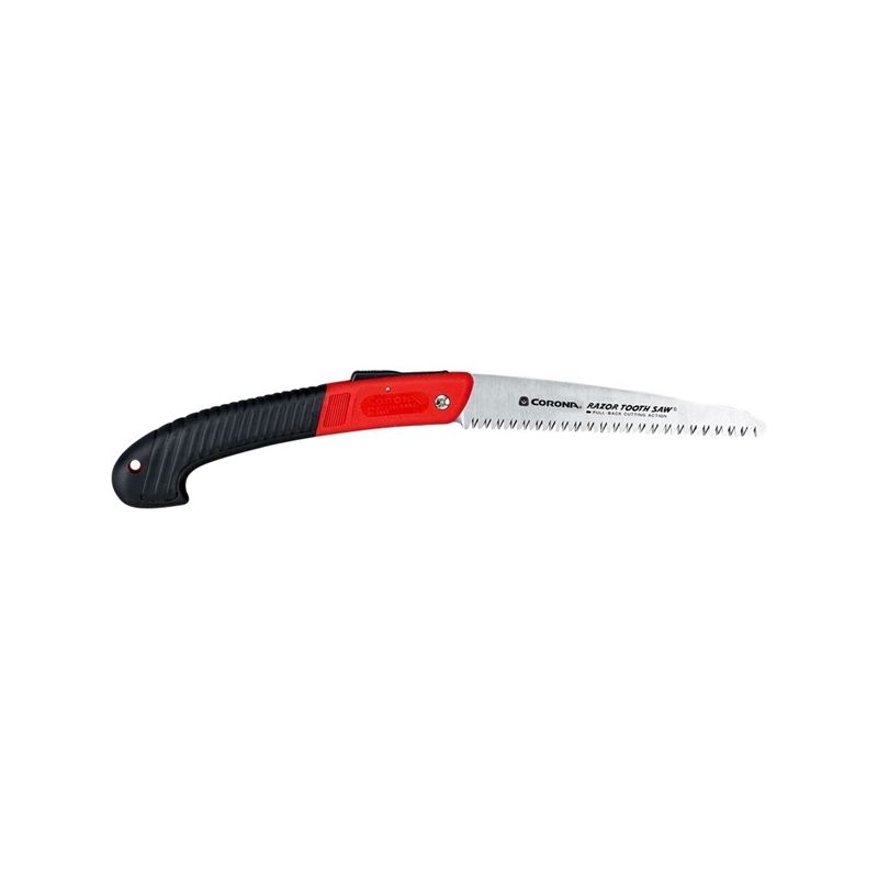 CORONA RS 7041 Pruning Saw, Steel Blade, Fiberglass Handle, Pistol-Grip Handle Red