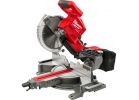Milwaukee M18 FUEL 2734-20 Miter Saw, Battery, 10 in Dia Blade, 4000 rpm Speed, 50, 60 deg Max Miter Angle Black/Red/Silver