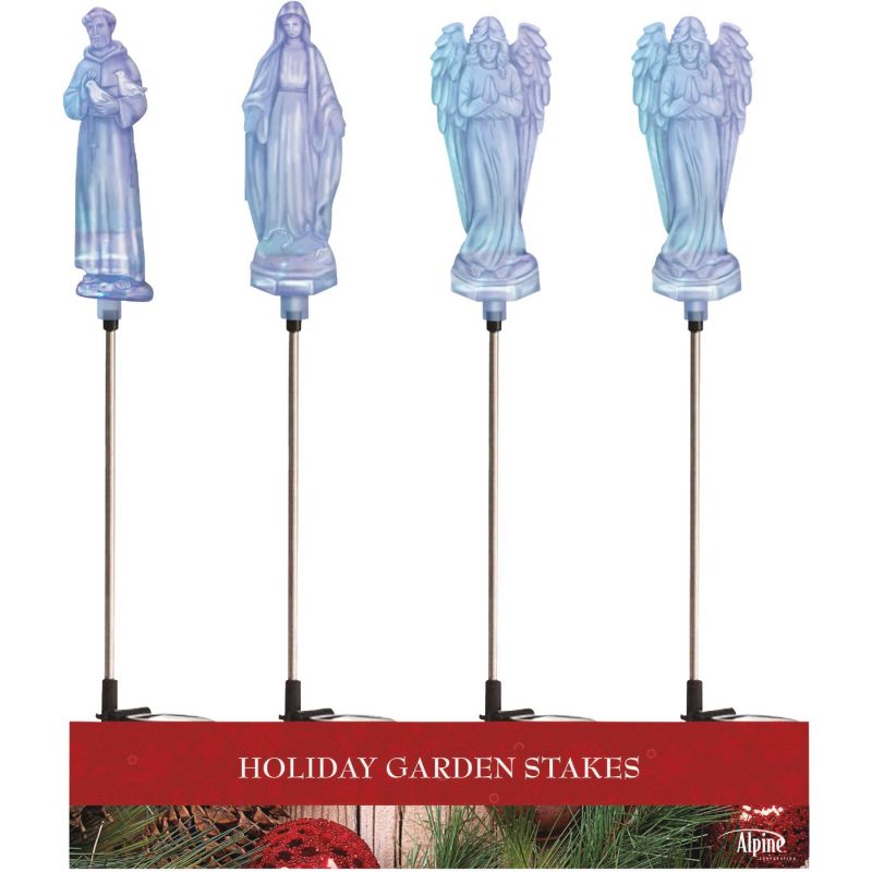 Alpine 34 In. St. Francis, Mary, or Angel Holiday Garden Stake (Pack of 20)
