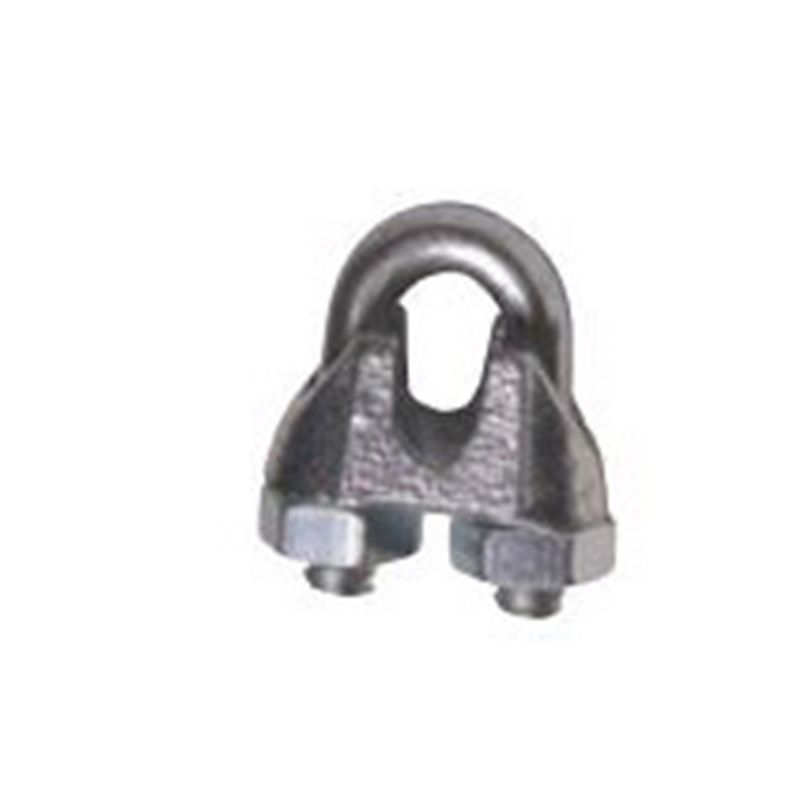 Ben-Mor 70004 Wire Rope Clip, 1/4 in Dia Wire Rope, Steel, Zinc (Pack of 12)